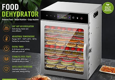 12 Tray Food Dehydrator